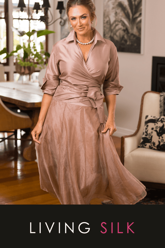 Mother of the Bride and Groom Outfit Inspiration for a Country Wedding - Living Silk