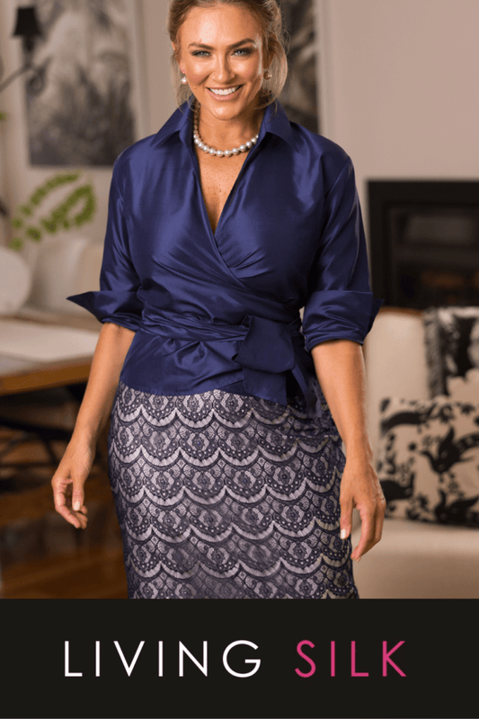 Lace Skirt - Living Silk