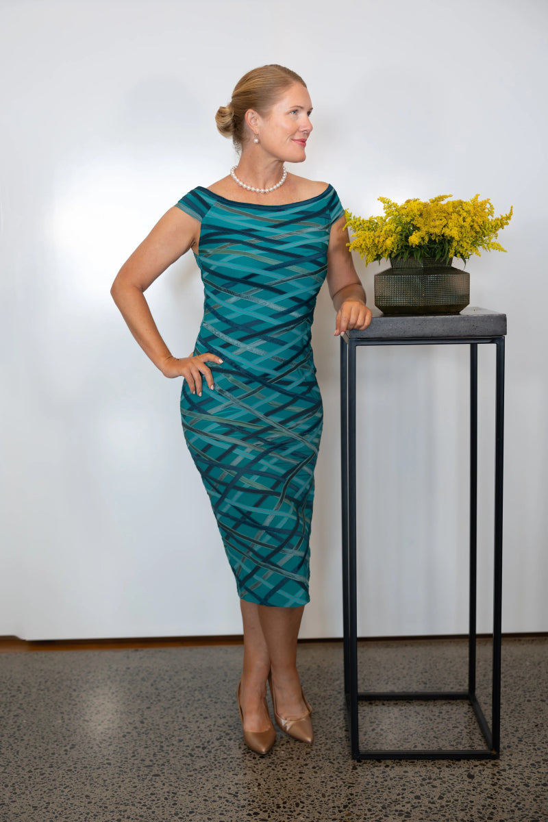 Teal and Midnight Blue