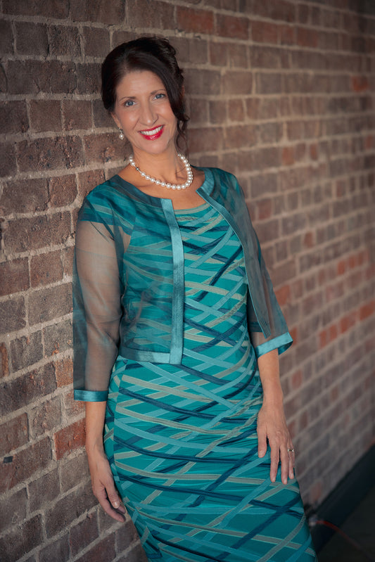 Teal and Midnight Blue
