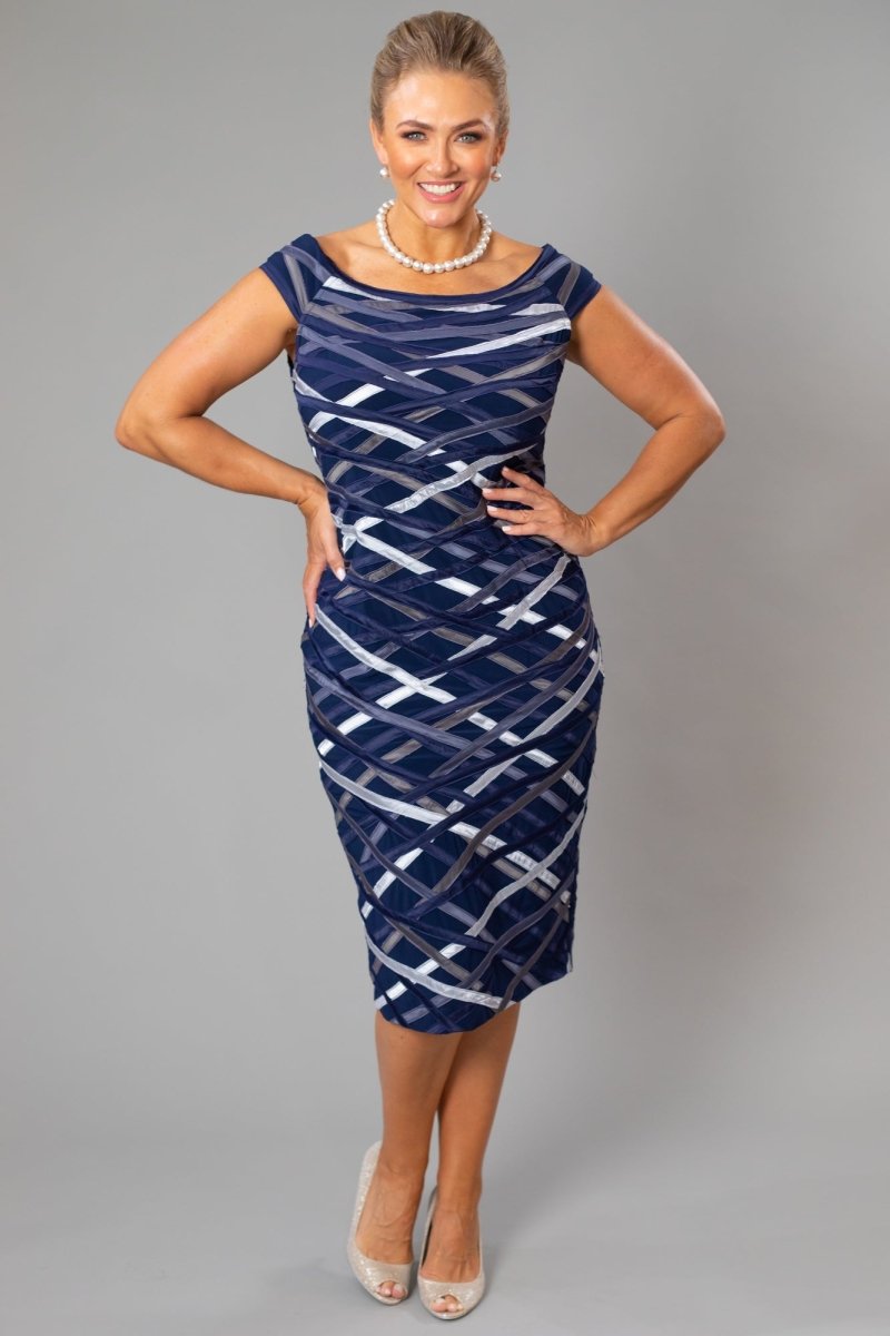 Midnight Blue and Silver