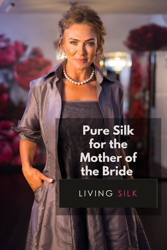 Mother of the Bride / Groom Outfit Inspiration for a Fall  - Winter Wedding - Living Silk