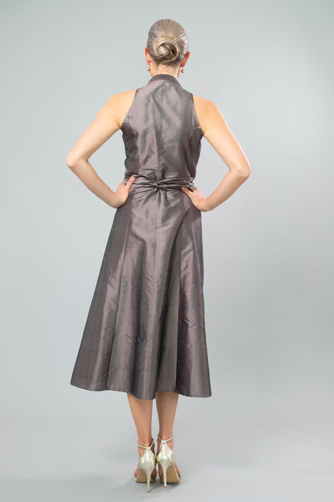 Pure Silk Wrap Dress