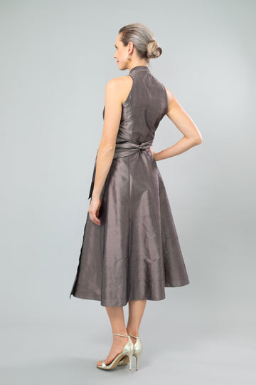Pure Silk Wrap Dress