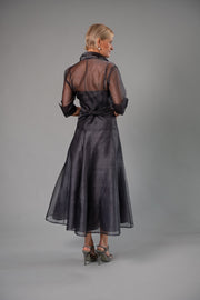 Pure Silk Pansy Skirt Tea Length