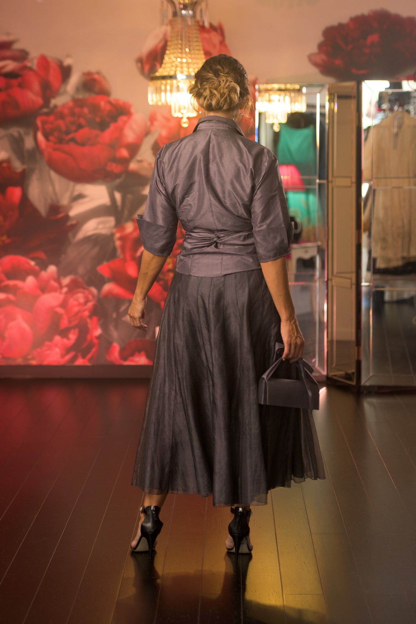 Pure Silk Bohemian Skirt