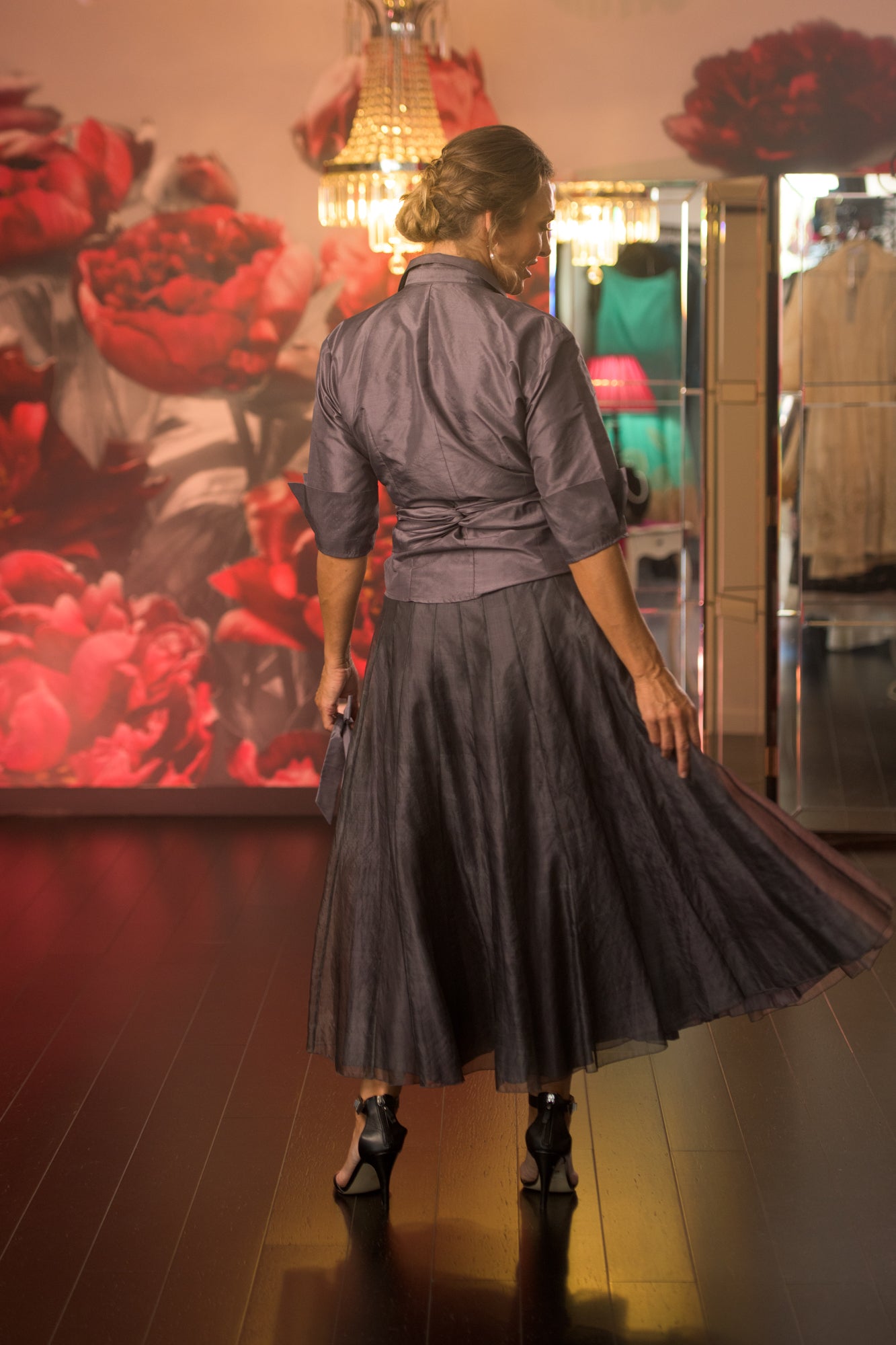 Pure Silk Bohemian Skirt