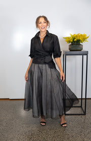 Pure Silk Bohemian Skirt