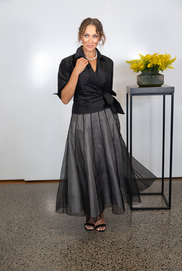 Pure Silk Bohemian Skirt