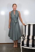Pure Silk Wrap Dress