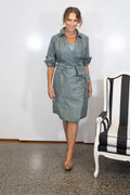 Pure Silk Cocktail Wrap Dress