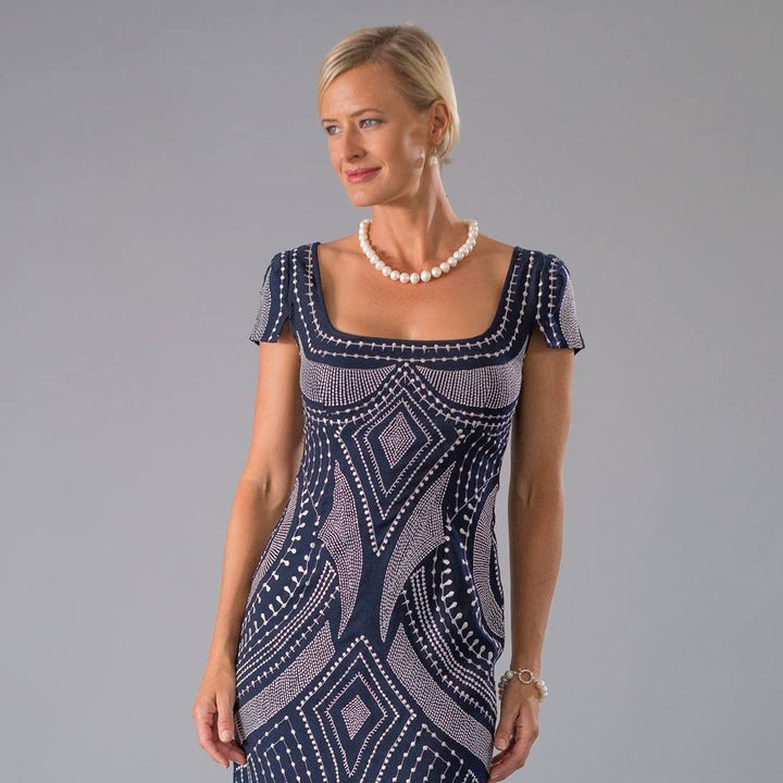 Opulence Tea Length Dress
