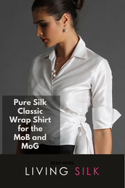 Pure Silk Classic Wrap Shirt