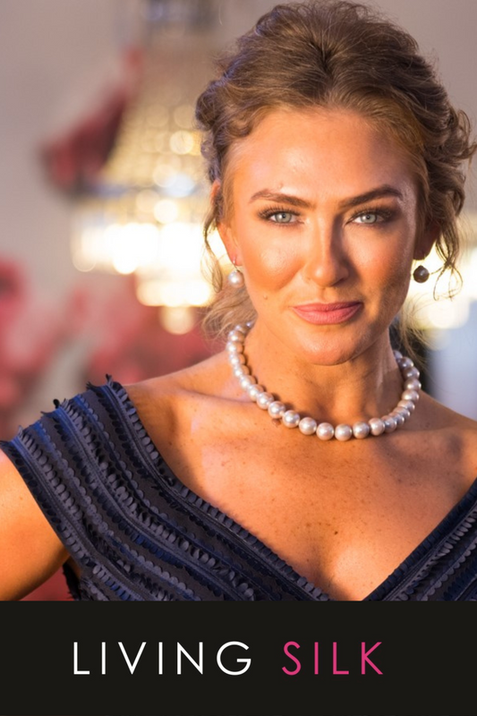 Classic Pearl Necklace + Earrings Set - Ivory