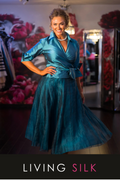 Pure Silk Bohemian Skirt