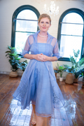 Pure Silk Organza Coat