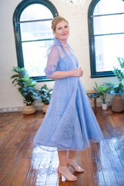 Pure Silk Organza Coat