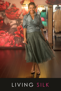 Pure Silk Bohemian Skirt