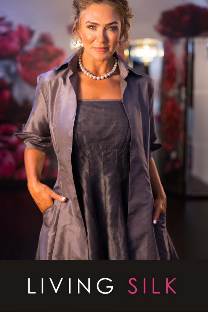 Pure Silk Summer Coat