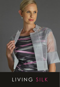 Pure Silk Organza Jacket