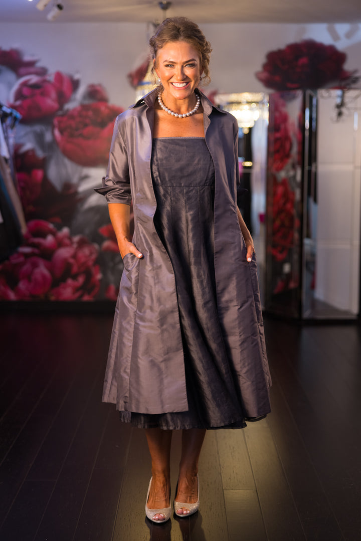 Pure Silk Summer Coat
