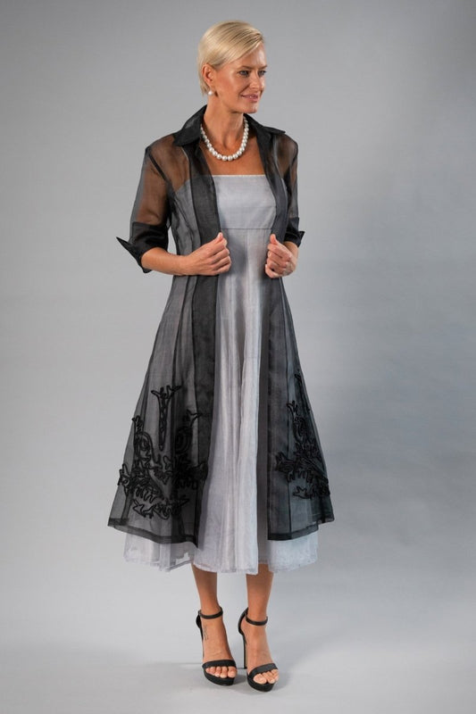 Pure Silk Organza Coat - Living Silk