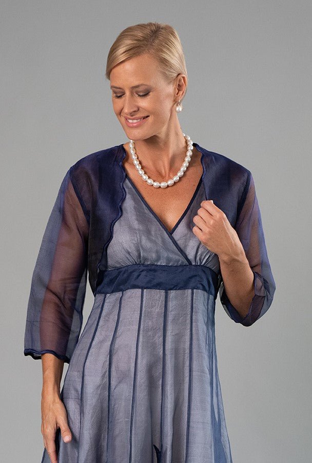Scalloped Bolero - Living Silk