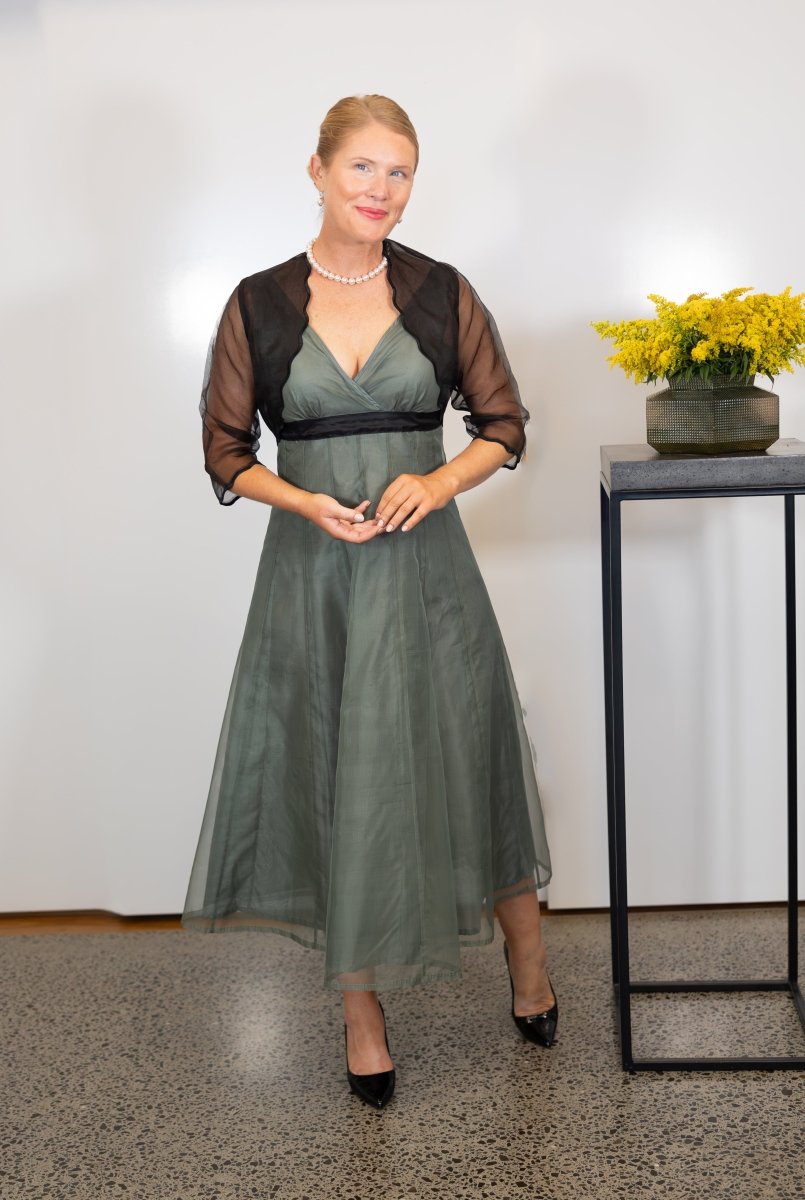 Scalloped Bolero - Living Silk