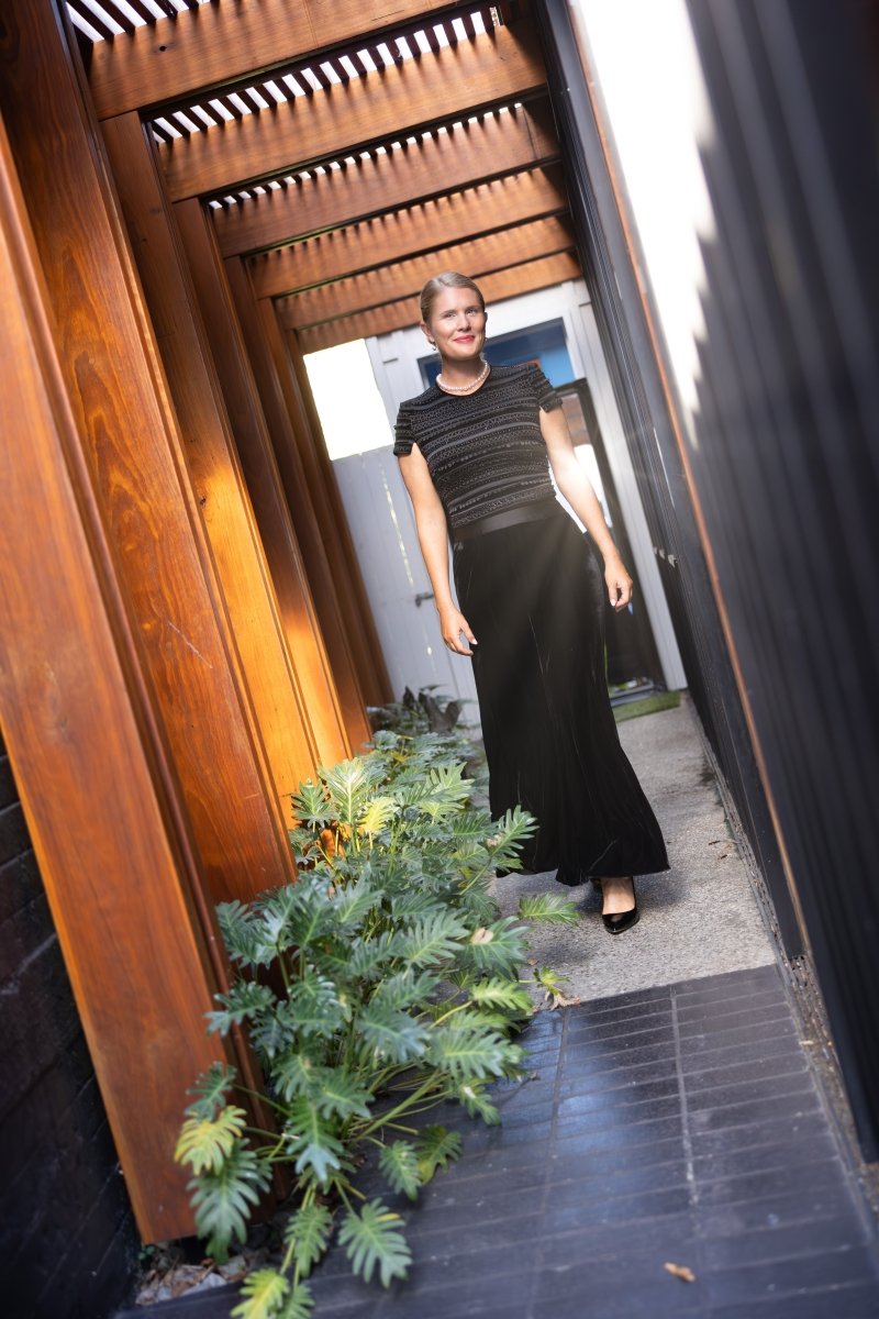 Velvet Evening Skirt - Gown Length - Living Silk