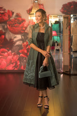 Organza Coat - Sage