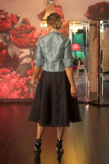 Silk Jacket - Sage