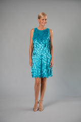 Shimmy Dress - Aquamarine