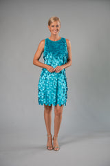 Shimmy Dress - Aquamarine