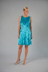 Shimmy Dress - Aquamarine