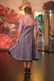 Pure Silk Organza Coat