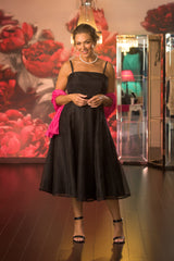 Soft Silk Shawl - Fuchsia