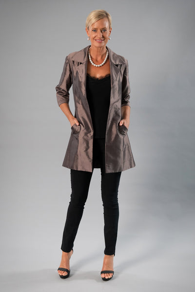 All Seasons Coat - Nickel
