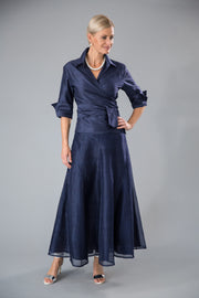 Pure Silk Pansy Skirt Tea Length