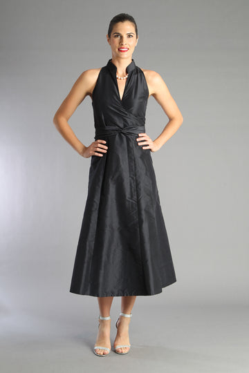 Pure Silk Wrap Dress