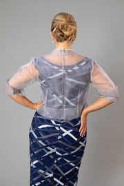 Pure Silk Organza Jacket