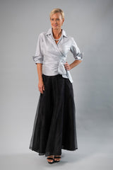 Classic Wrap Shirt - Silver