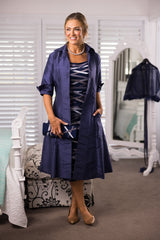 Summer Coat - Midnight Blue