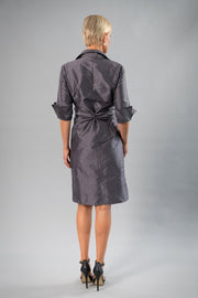Pure Silk Cocktail Wrap Dress