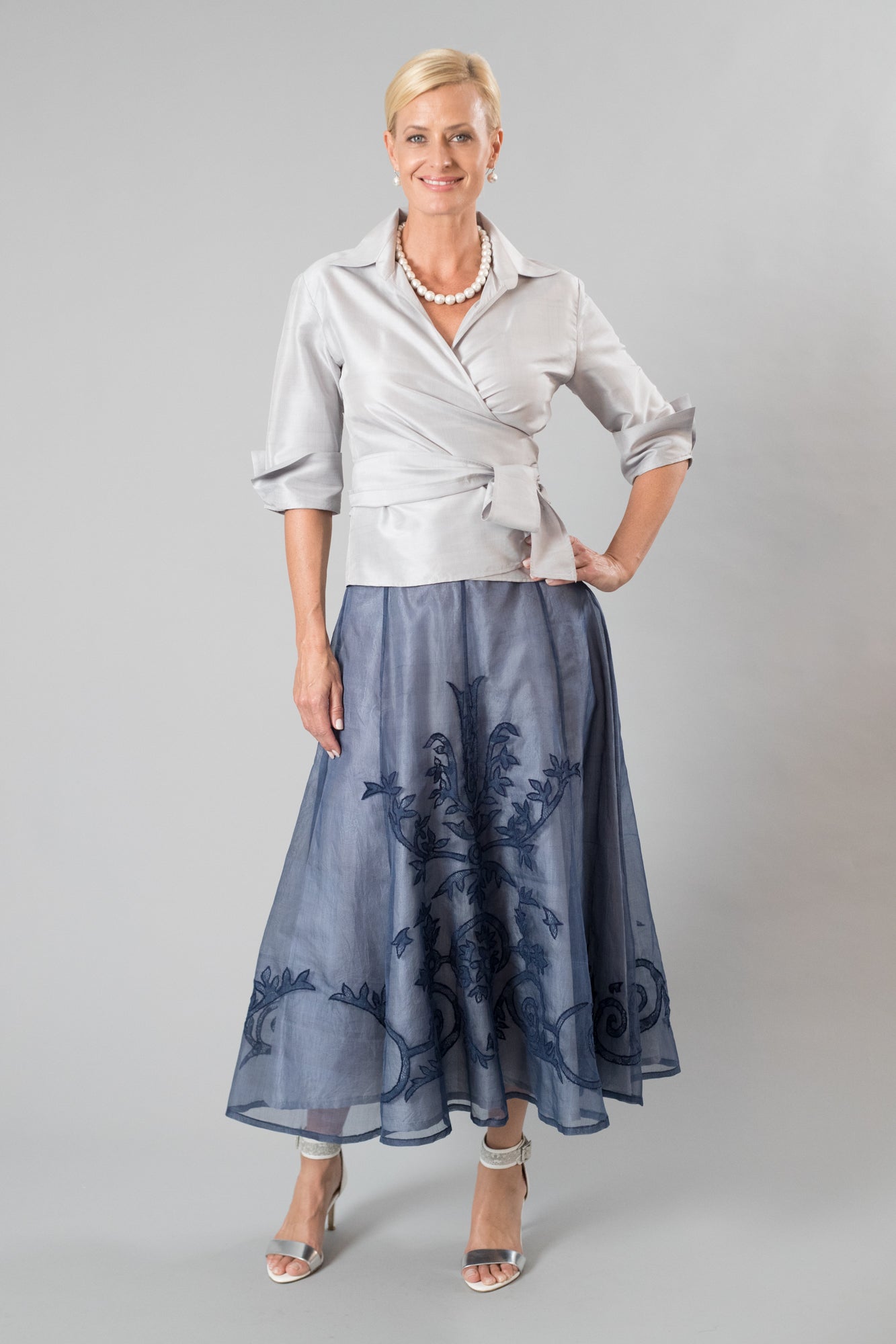 Lace Applique Skirt