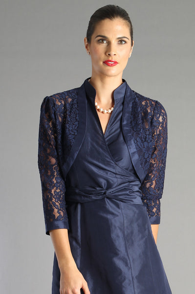 Lace Bolero - Midnight Blue
