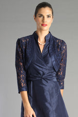 Lace Bolero - Midnight Blue