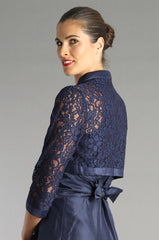Lace Bolero - Midnight Blue