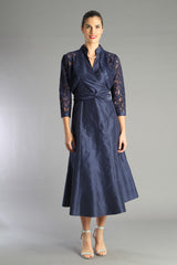 Lace Bolero - Midnight Blue