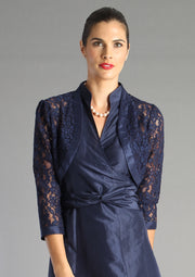 Pure Silk Wrap Dress