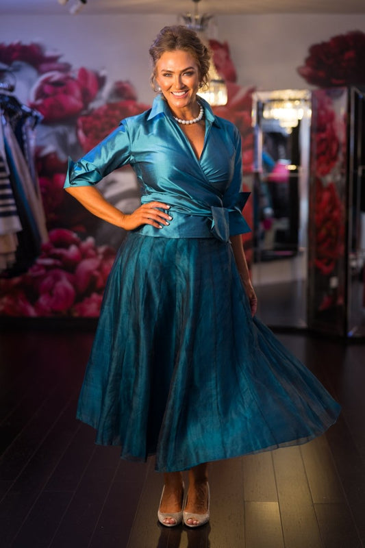 Pure Silk Bohemian Skirt - Living Silk